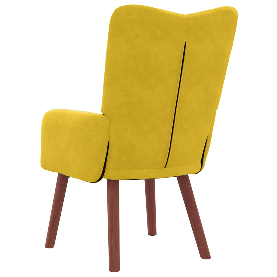Fauteuil Geel 63 x 67 x 94 cm Fluweel
