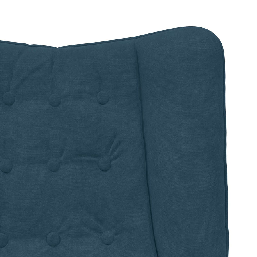 Fauteuil Blauw 63 x 67 x 94 cm Fluweel