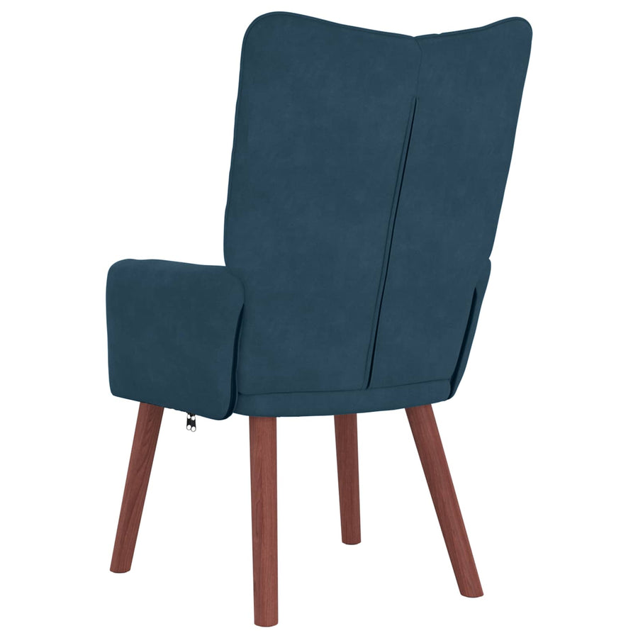 Fauteuil Blauw 63 x 67 x 94 cm Fluweel