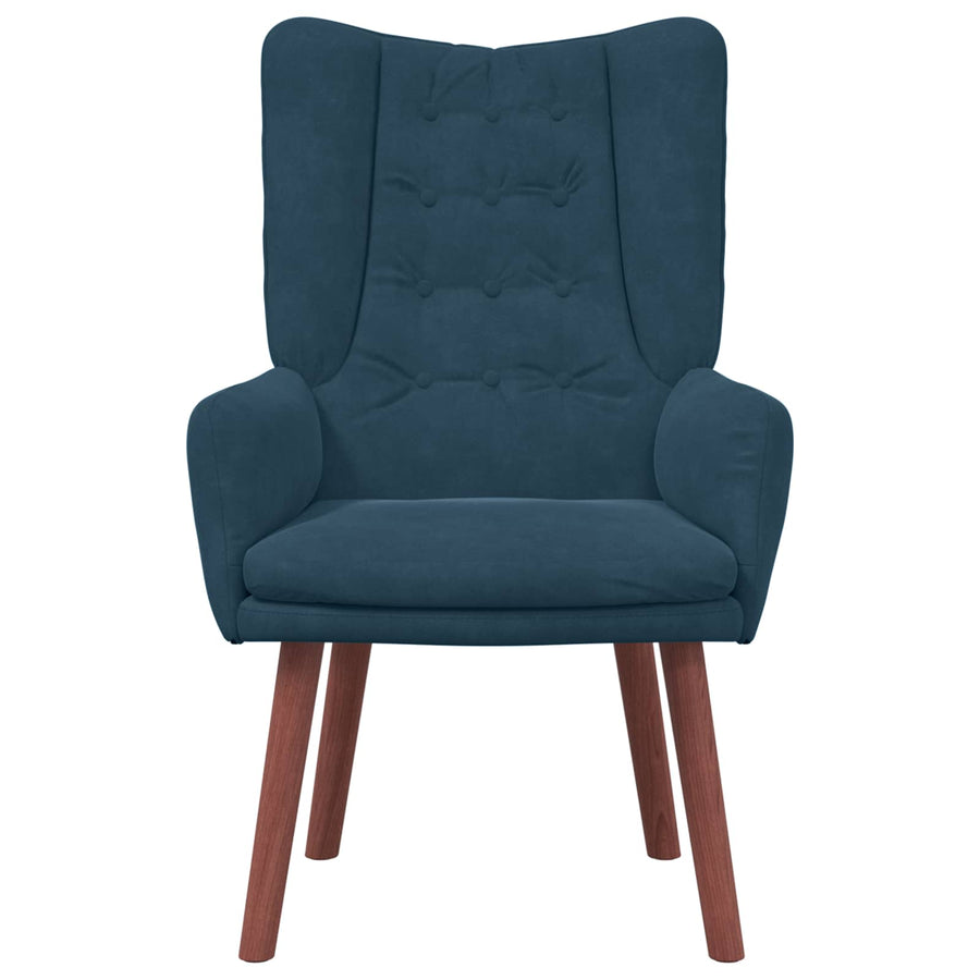 Fauteuil Blauw 63 x 67 x 94 cm Fluweel