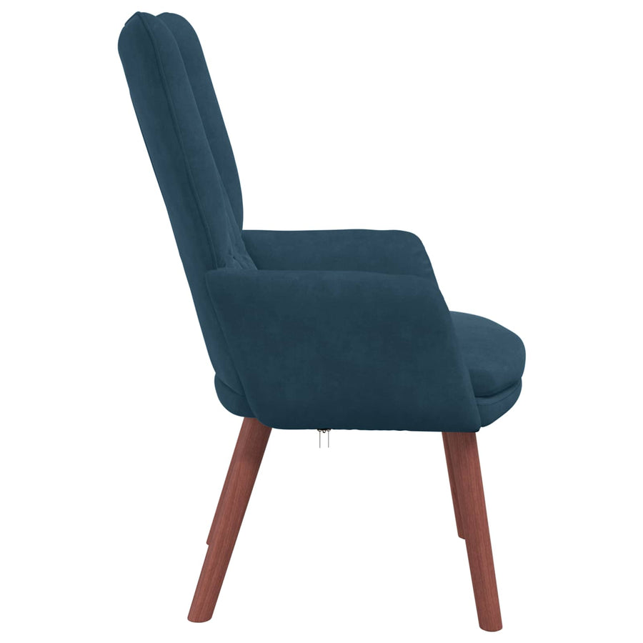 Fauteuil Blauw 63 x 67 x 94 cm Fluweel