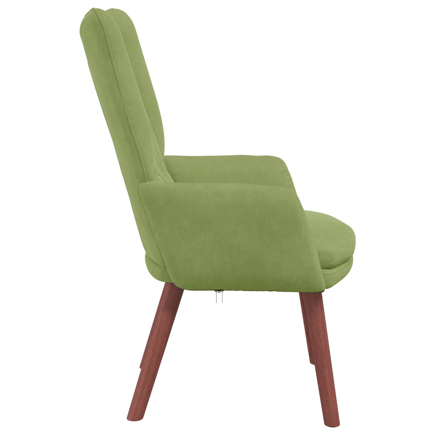 Fauteuil 63 X 67 X 94 Cm Fluweel Lichtgroen