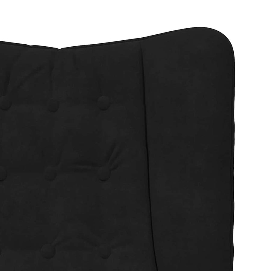 Fauteuil Zwart 63 x 67 x 94 cm Fluweel