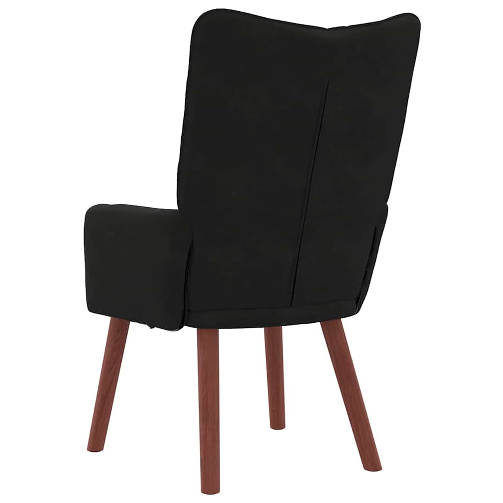 Fauteuil Zwart 63 x 67 x 94 cm Fluweel