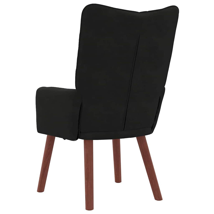 Fauteuil Zwart 63 x 67 x 94 cm Fluweel
