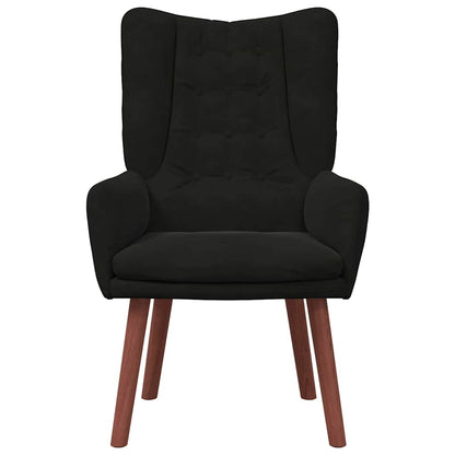 Fauteuil Zwart 63 x 67 x 94 cm Fluweel