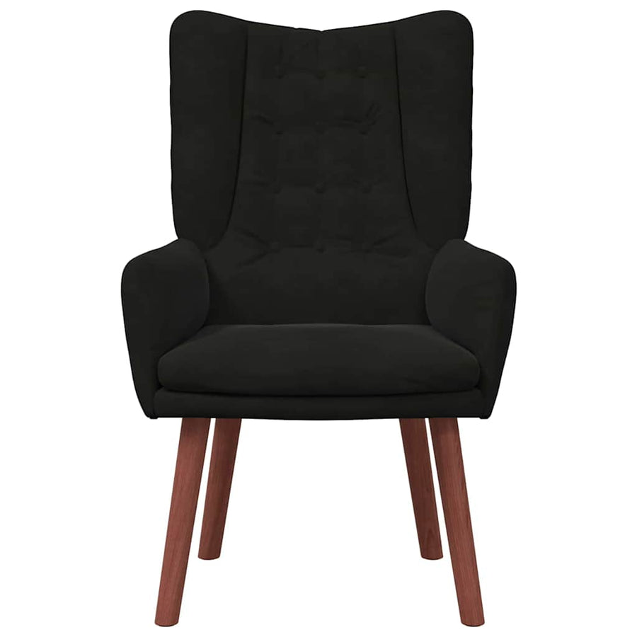 Fauteuil Zwart 63 x 67 x 94 cm Fluweel