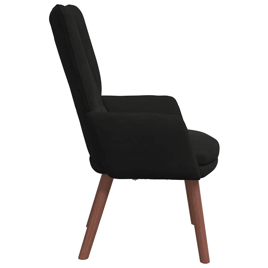 Fauteuil Zwart 63 x 67 x 94 cm Fluweel
