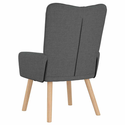 Fauteuil Donkergrijs 63 x 67 x 94 cm Stof en multiplex