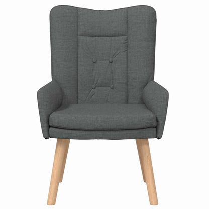 Fauteuil Donkergrijs 63 x 67 x 94 cm Stof en multiplex