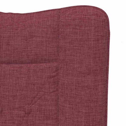 Fauteuil Wijnrood 63 x 67 x 94 cm Stof en multiplex