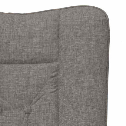 Fauteuil Taupe 63 x 67 x 94 cm Stof en multiplex