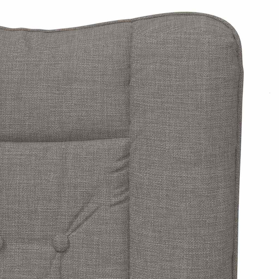 Fauteuil Taupe 63 x 67 x 94 cm Stof en multiplex
