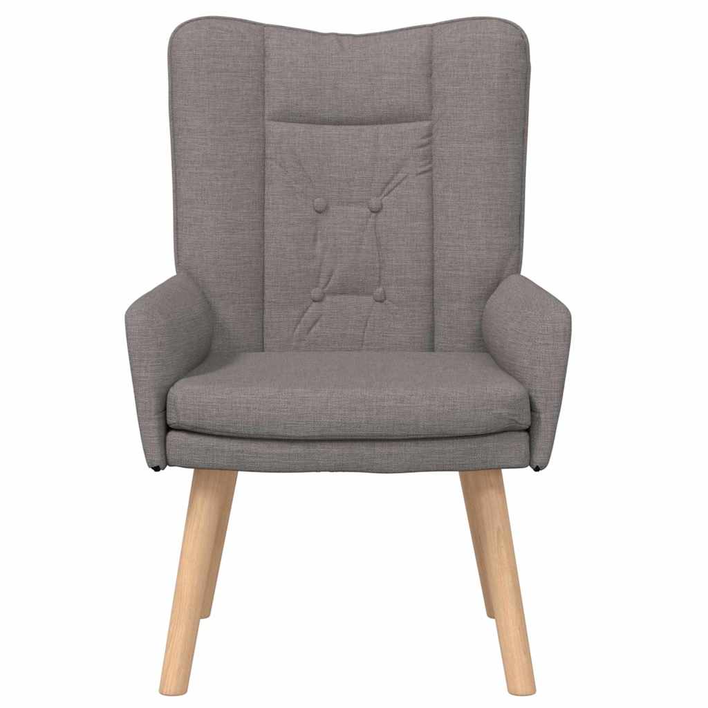 Fauteuil Taupe 63 x 67 x 94 cm Stof en multiplex