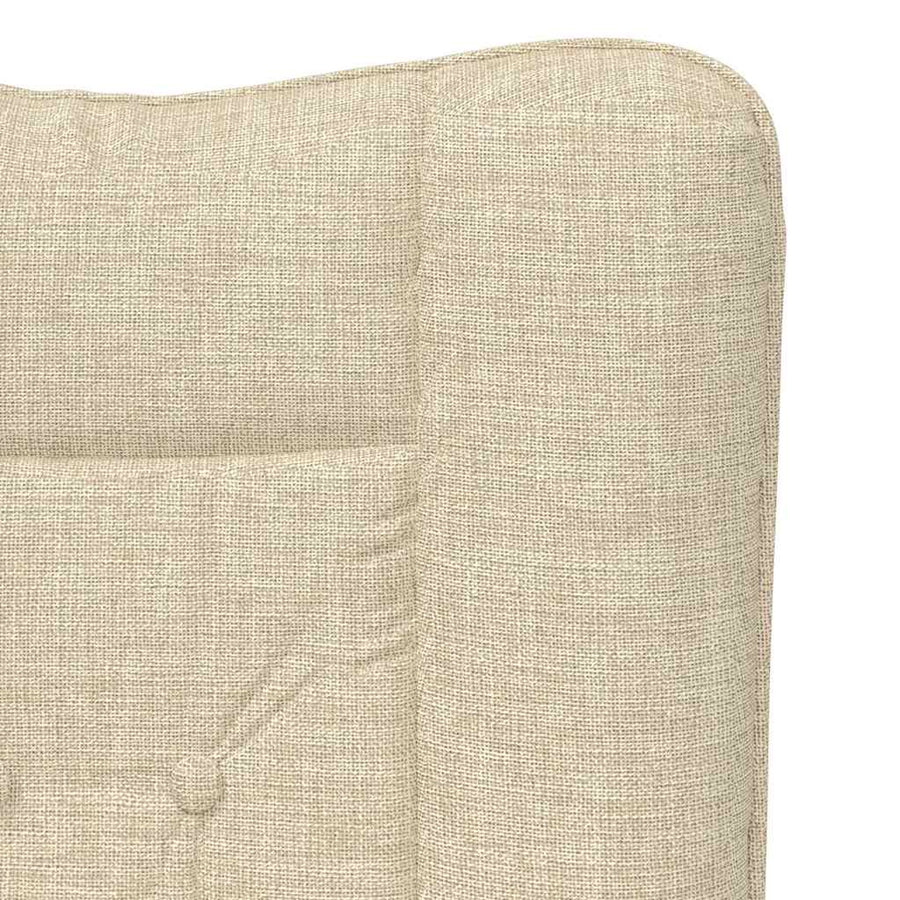 Fauteuil Crème 63 x 67 x 94 cm Stof en multiplex