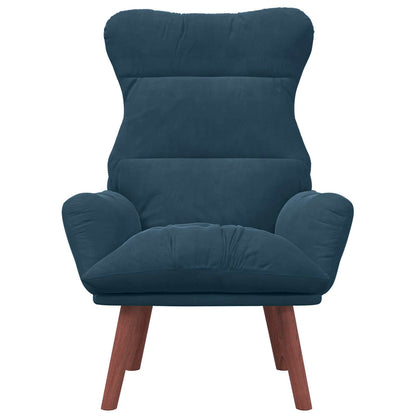 Fauteuil Blauw 69 x 74 x 93 cm Fluweel
