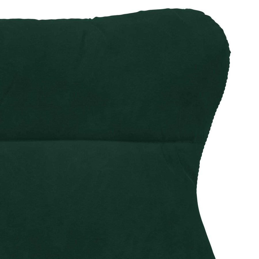 Fauteuil Donkergroen 69 x 74 x 93 cm Fluweel