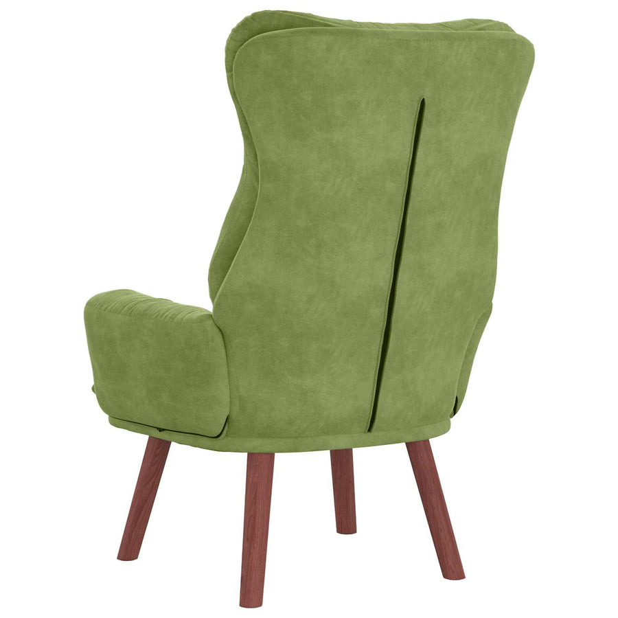 Fauteuil Lichtgroen 69 x 74 x 93 cm Fluweel