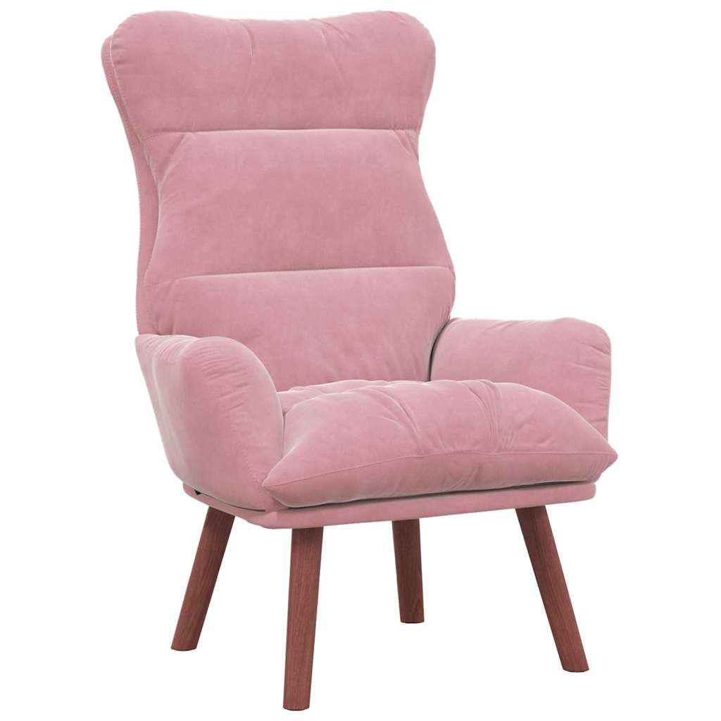 Fauteuil Roze 69 x 74 x 93 cm Fluweel