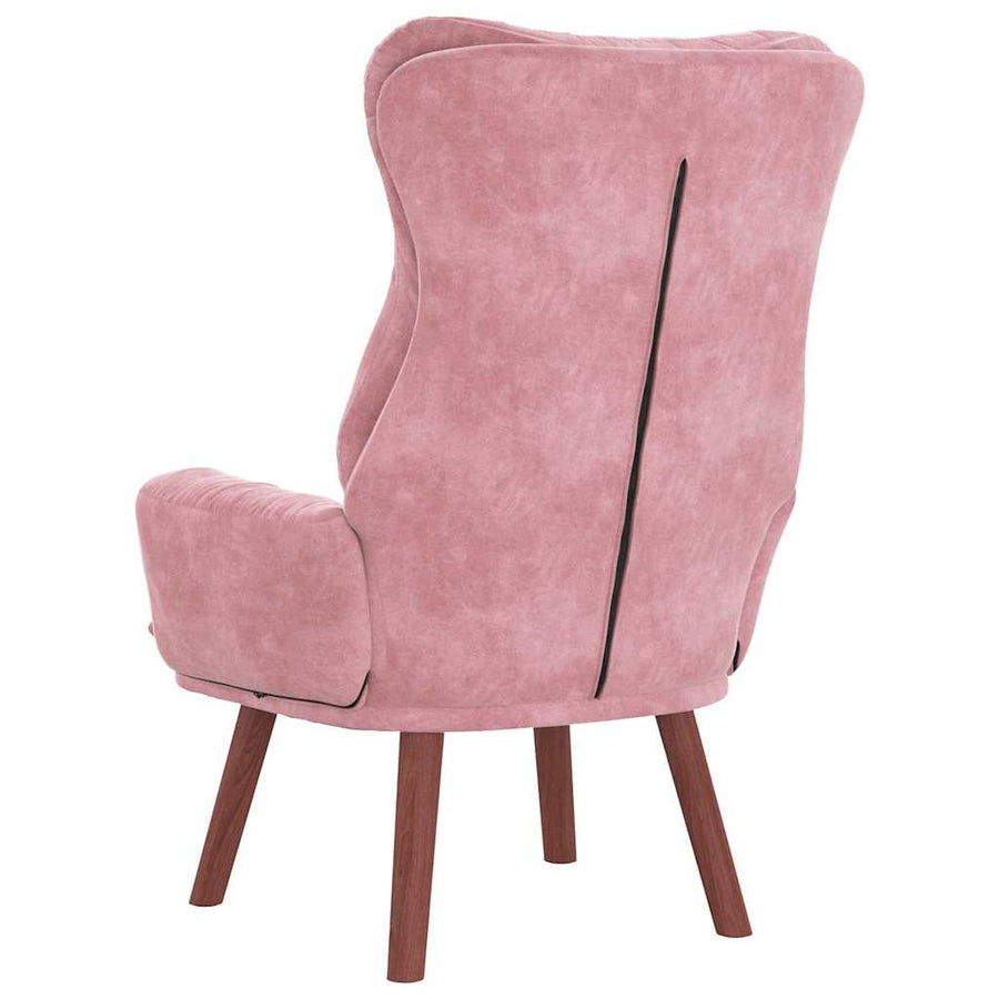 Fauteuil Roze 69 x 74 x 93 cm Fluweel
