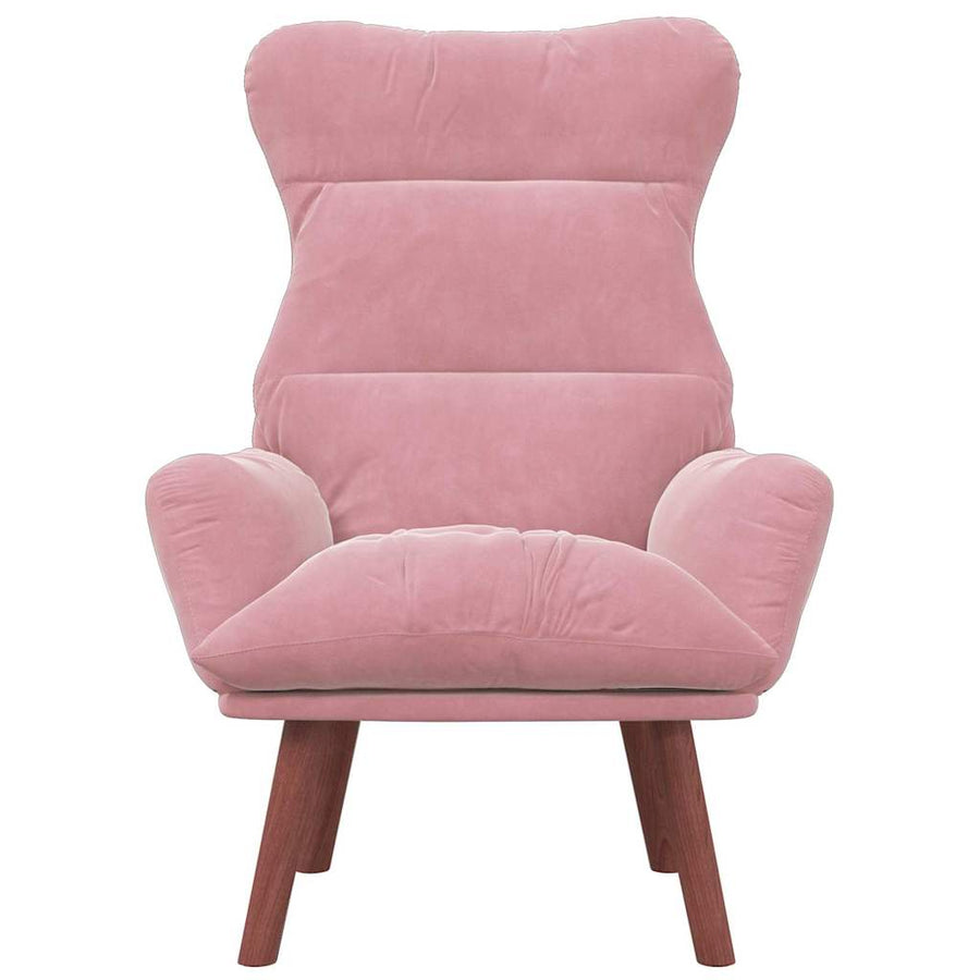Fauteuil Roze 69 x 74 x 93 cm Fluweel