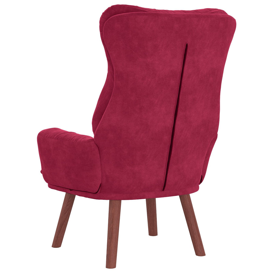 Fauteuil Wijnrood 69 x 74 x 93 cm Fluweel