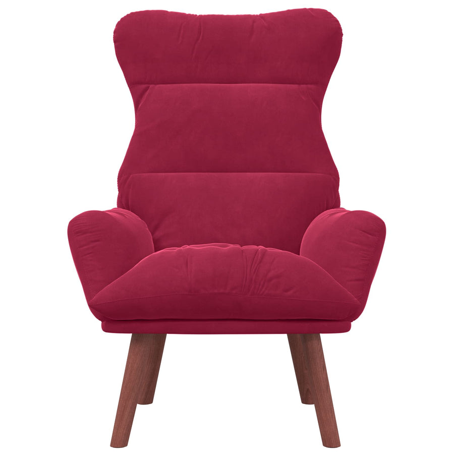 Fauteuil Wijnrood 69 x 74 x 93 cm Fluweel