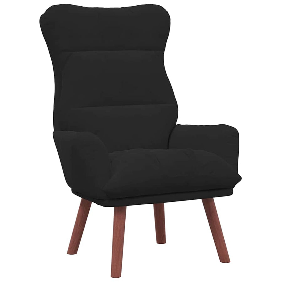 Fauteuil Zwart 69 x 74 x 93 cm Fluweel