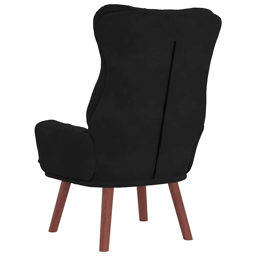 Fauteuil Zwart 69 x 74 x 93 cm Fluweel