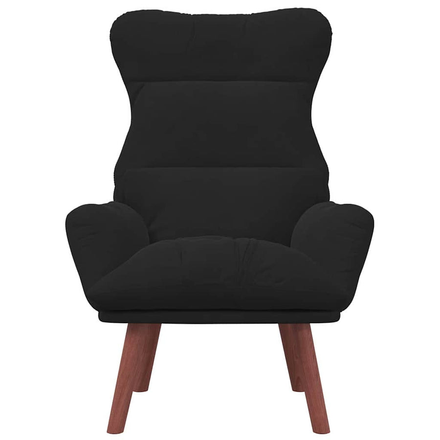 Fauteuil Zwart 69 x 74 x 93 cm Fluweel