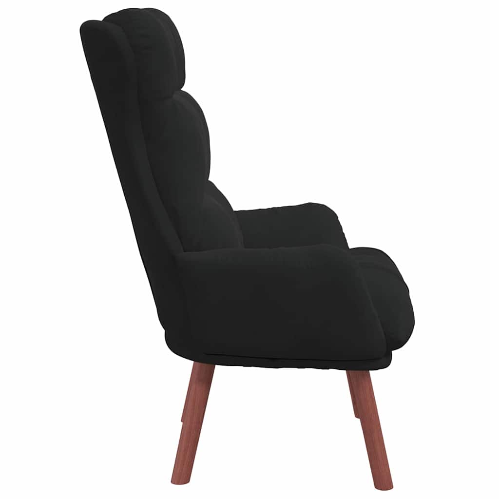 Fauteuil Zwart 69 x 74 x 93 cm Fluweel