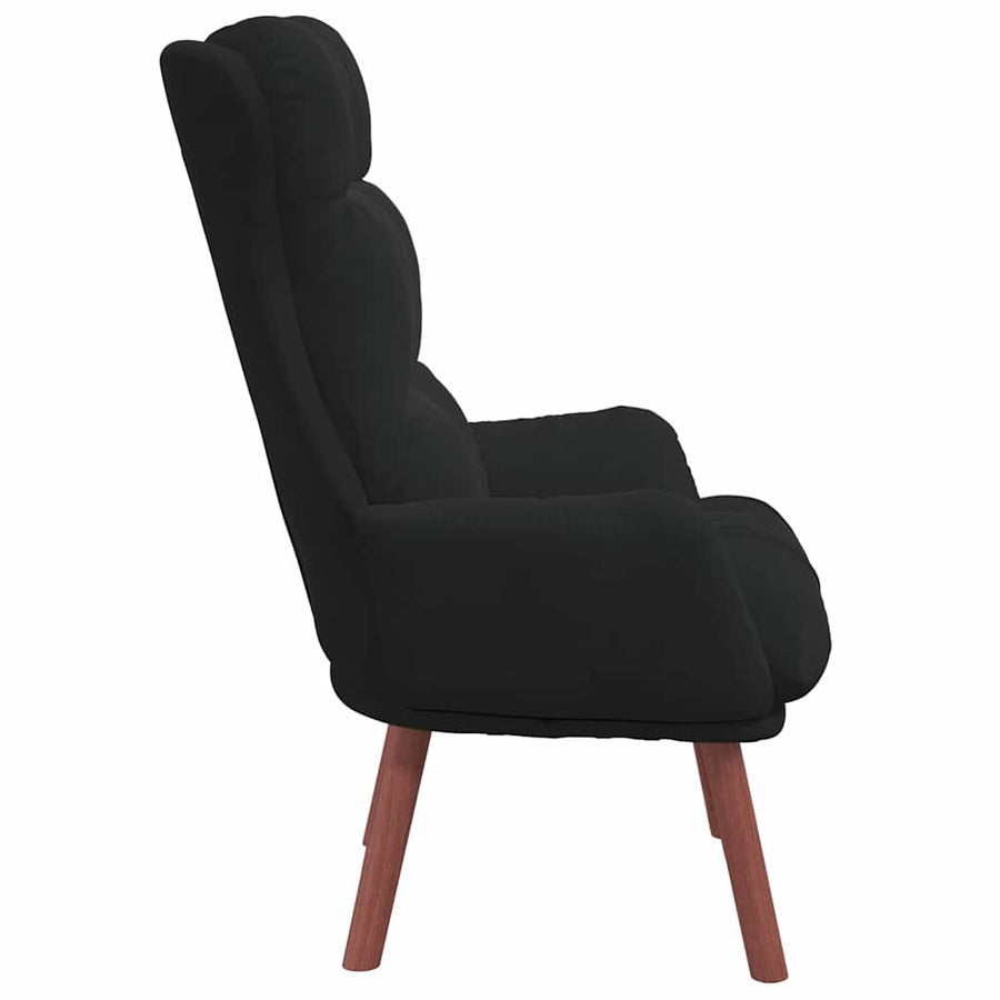 Fauteuil Zwart 69 x 74 x 93 cm Fluweel