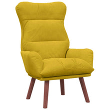 Fauteuil Geel 69 x 74 x 93 cm Fluweel