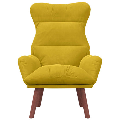 Fauteuil Geel 69 x 74 x 93 cm Fluweel