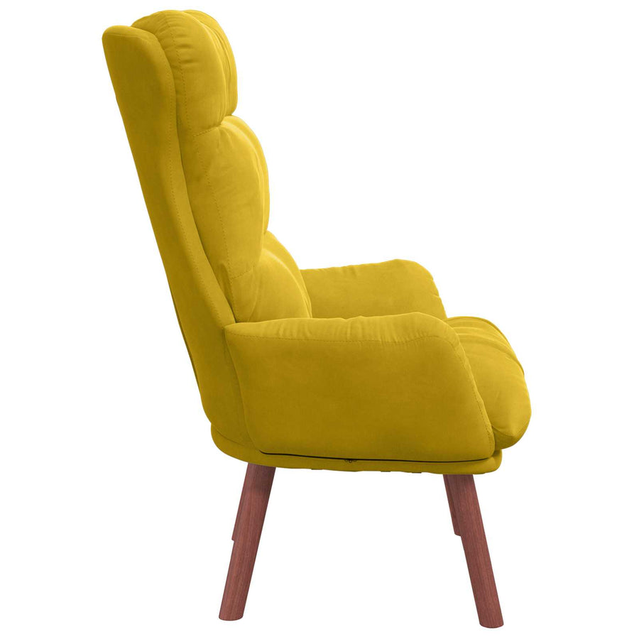 Fauteuil Geel 69 x 74 x 93 cm Fluweel