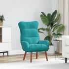 Fauteuil 69x74x93 cm turquoise fluweel