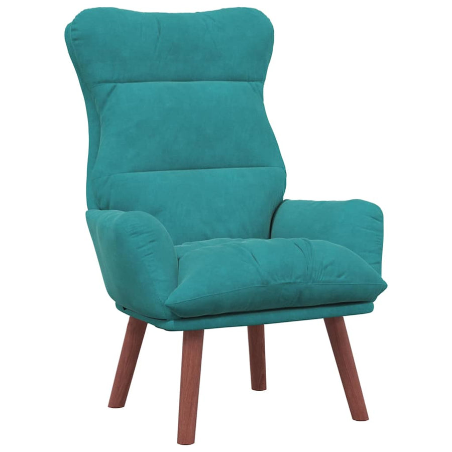 Fauteuil Turquoise 69 x 74 x 93 cm Fluweel