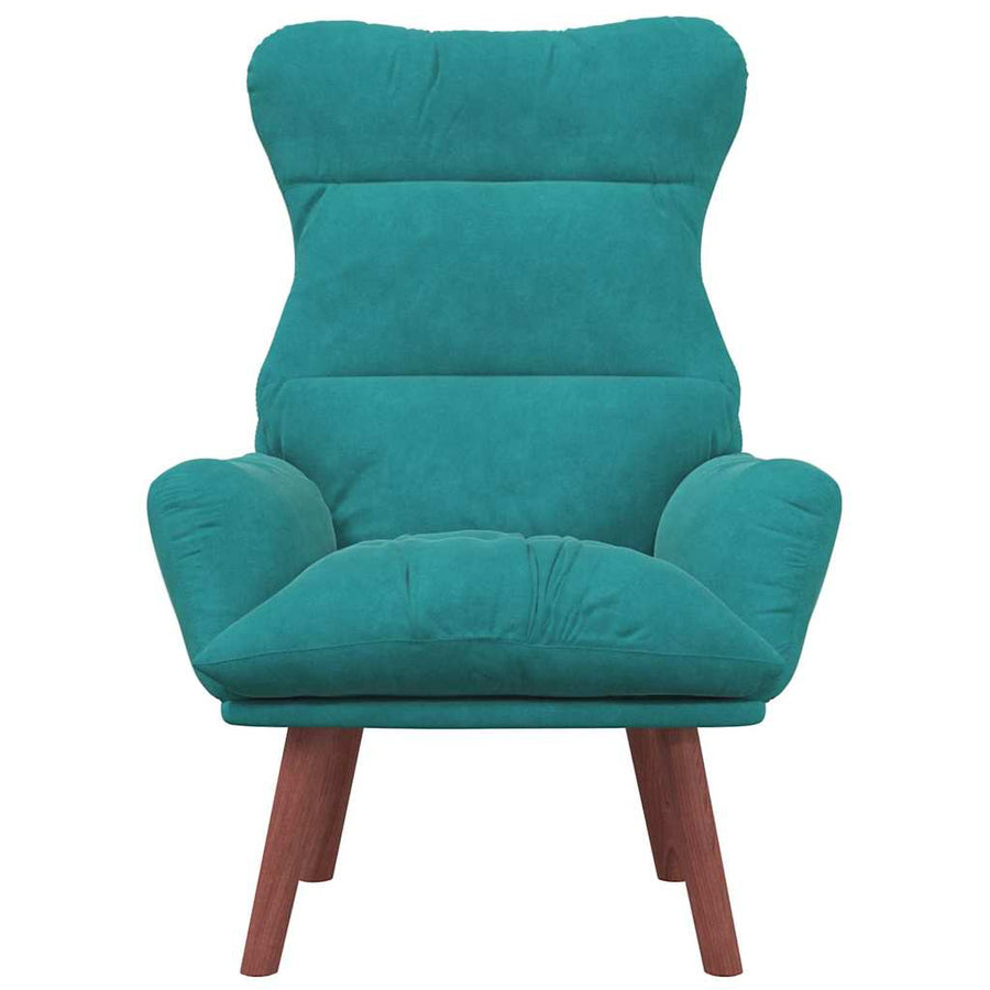 Fauteuil Turquoise 69 x 74 x 93 cm Fluweel
