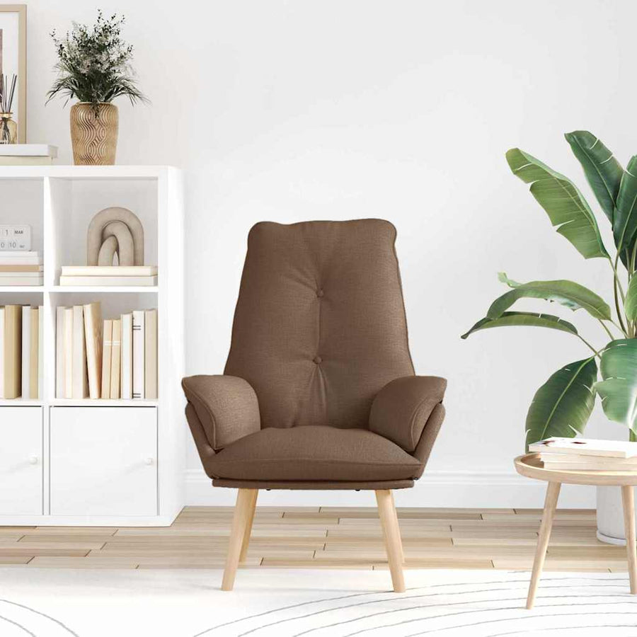 Fauteuil Bruin 69 x 74 x 93 cm Polyester en multiplex
