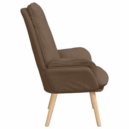 Fauteuil Bruin 69 x 74 x 93 cm Polyester en multiplex
