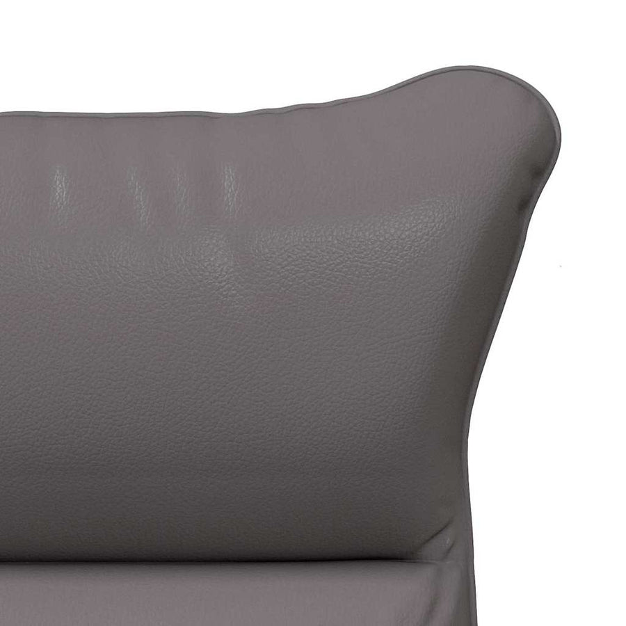 Fauteuil 69 X 74 X 93 Cm Kunstleer Grijs