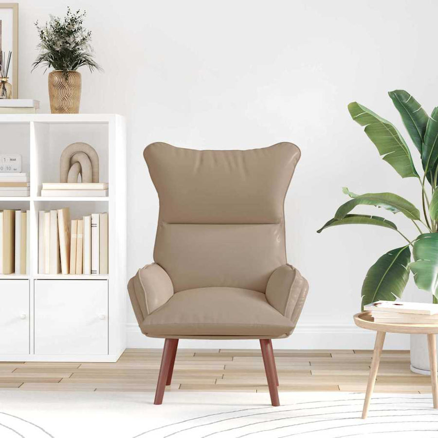 Fauteuil Cappuccino 69 x 74 x 93 cm Kunstleer