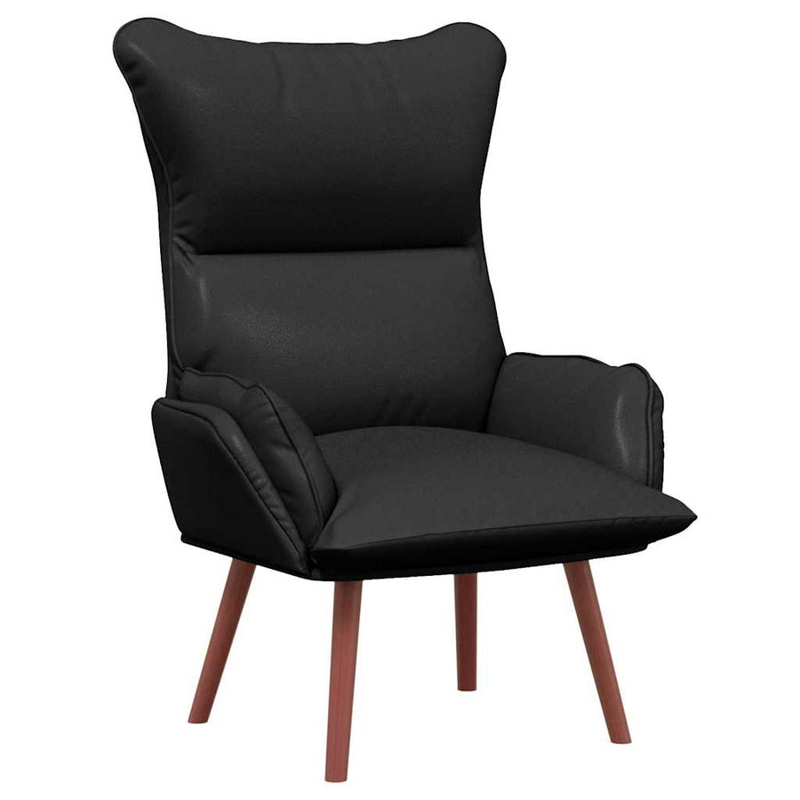 Fauteuil Zwart 69 x 74 x 93 cm Kunstleer
