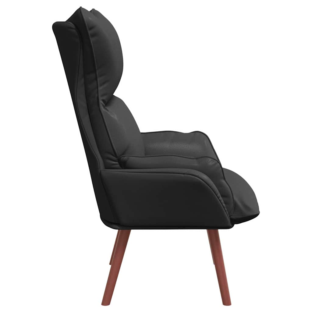 Fauteuil Zwart 69 x 74 x 93 cm Kunstleer
