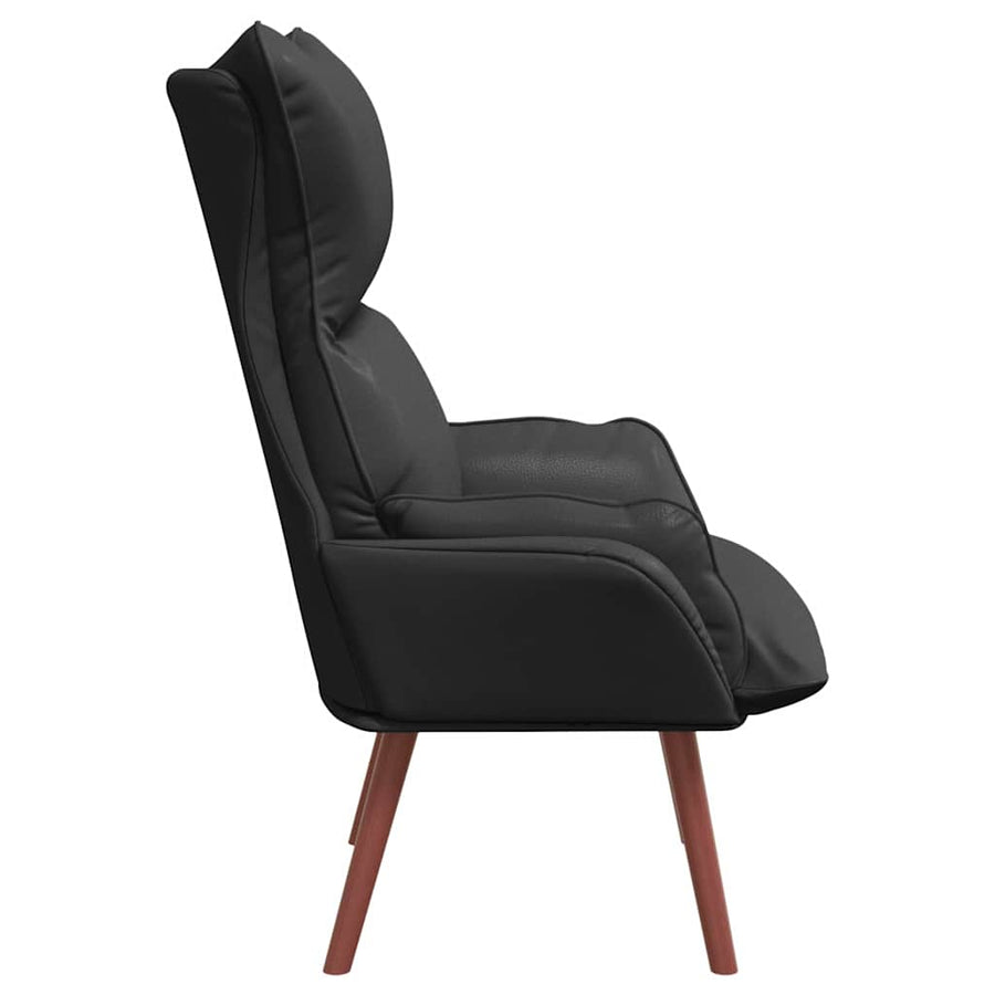 Fauteuil Zwart 69 x 74 x 93 cm Kunstleer