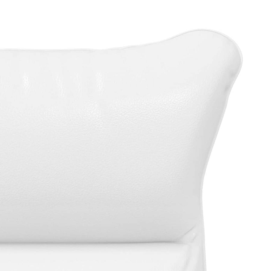 Fauteuil Wit 69 x 74 x 93 cm Kunstleer