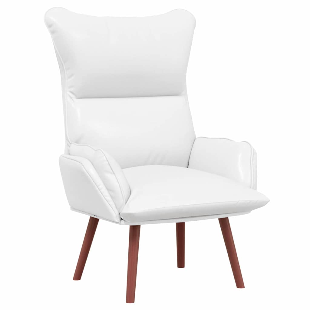 Fauteuil Wit 69 x 74 x 93 cm Kunstleer