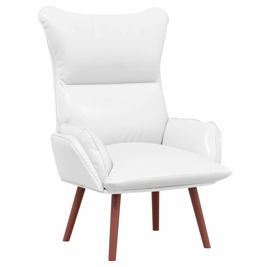 Fauteuil Wit 69 x 74 x 93 cm Kunstleer