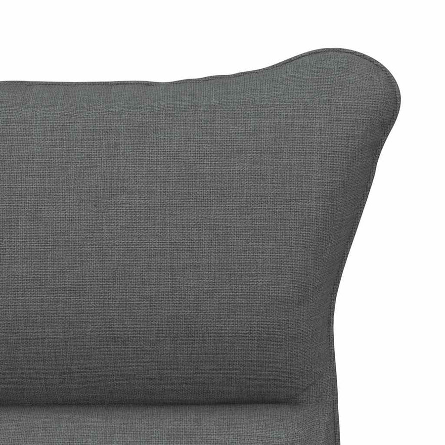 Fauteuil Donkergrijs 69 x 74 x 93 cm Stof en multiplex