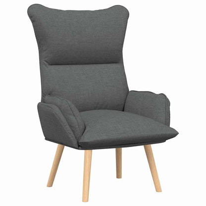 Fauteuil Donkergrijs 69 x 74 x 93 cm Stof en multiplex